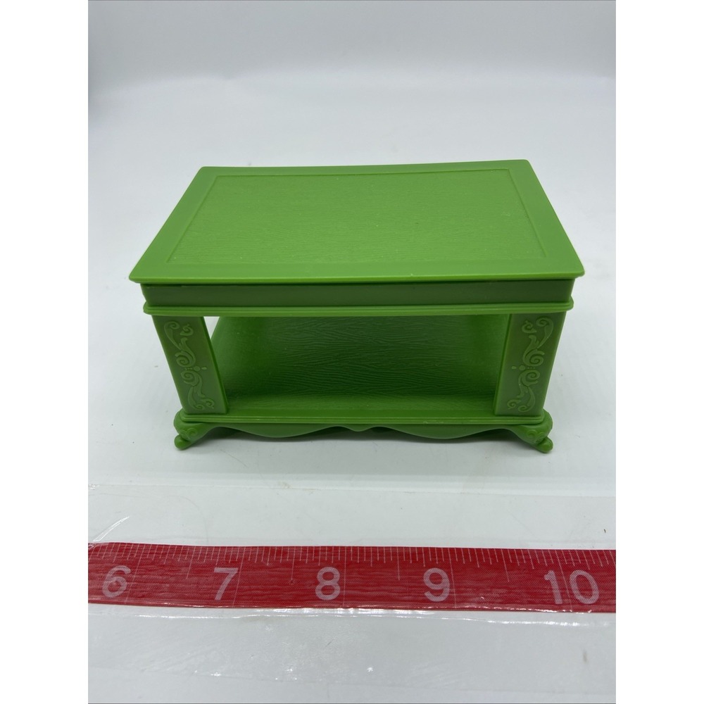 My Scene Chelsea Style Green Coffee Table For Barbie House